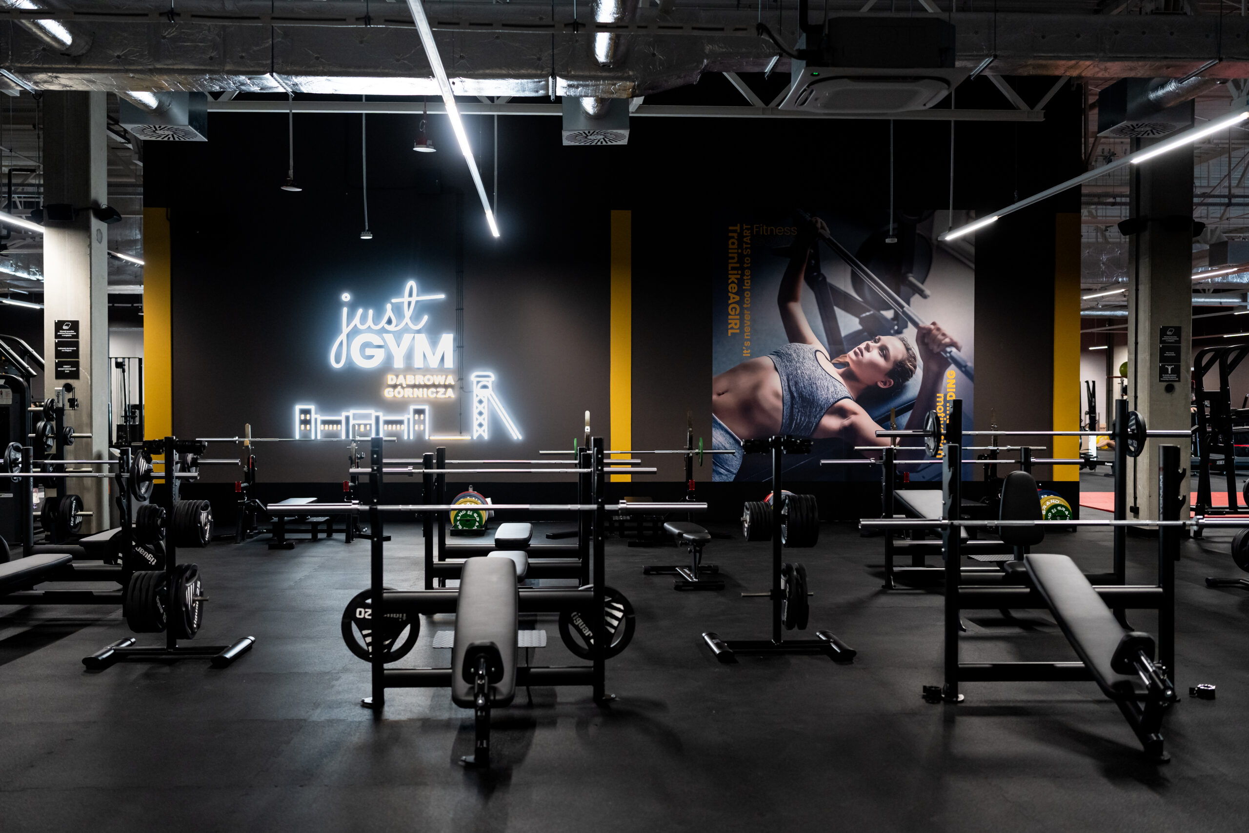 Just GYM wnętrze klubu