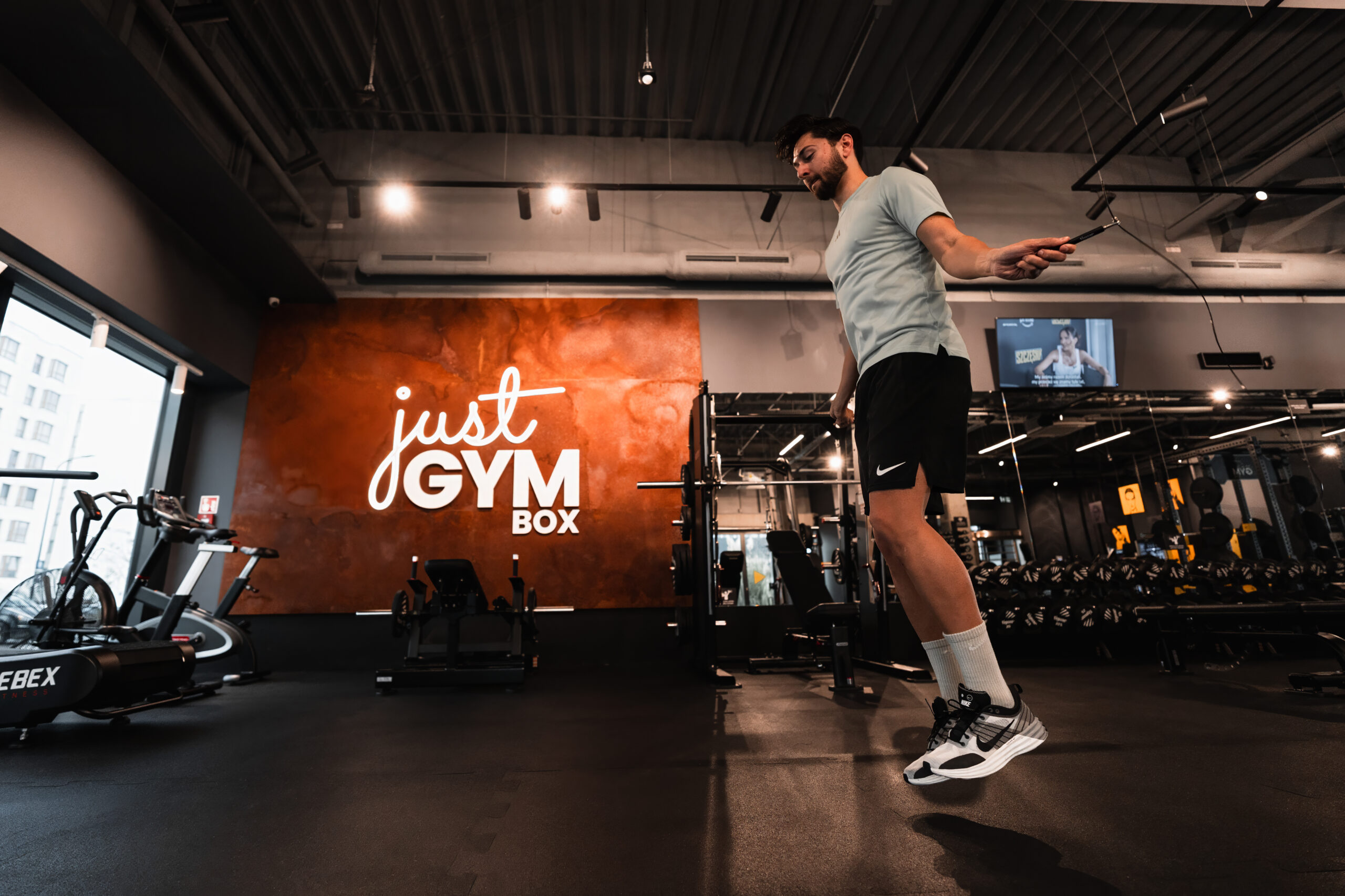 Just GYM wnętrze klubu