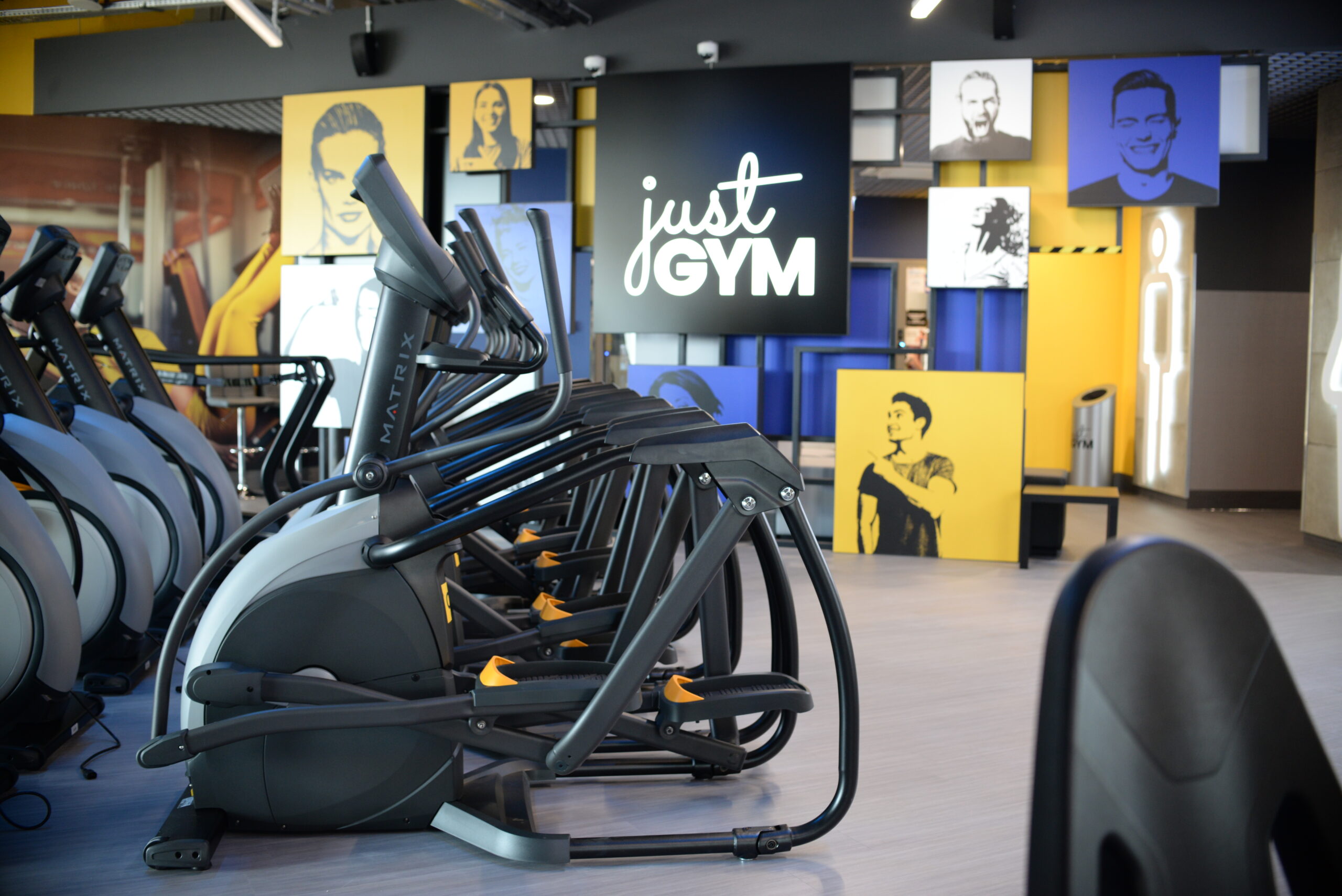Just GYM wnętrze klubu